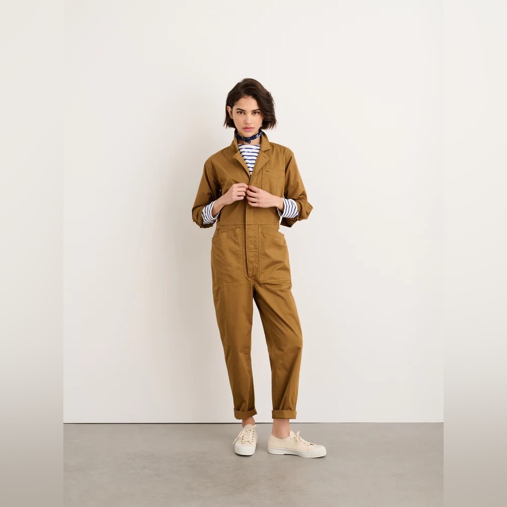 Alex Mill Standard Jumpsuit in Cotton Twill Hickory